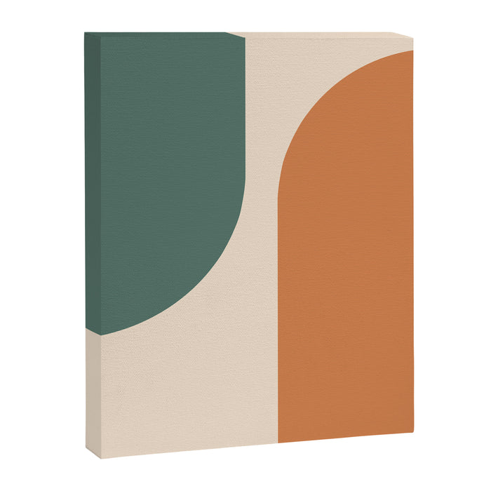 Modern Minimal Arch Abstract LXXXIX Canvas Print Gallery Image 1