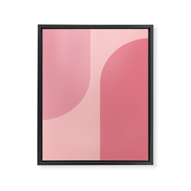 Modern Minimal Arch Abstract V Framed Canvas Print Gallery Image 6