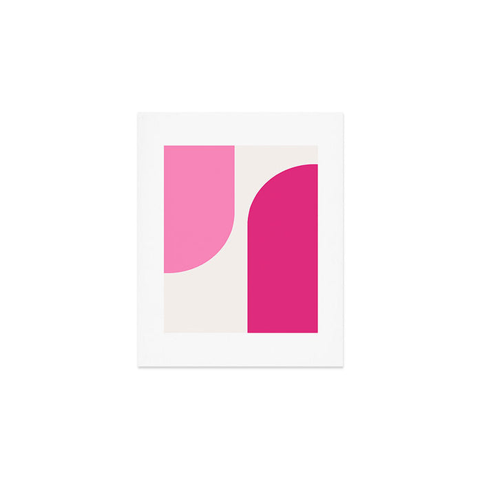 Modern Minimal Arch Abstract XCIII Art Print Gallery Image 1