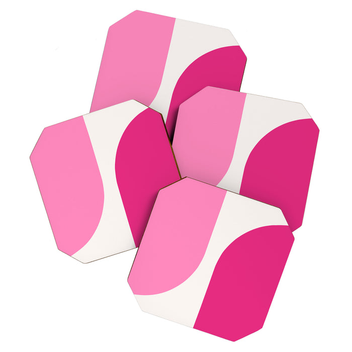 Modern Minimal Arch Abstract XCIII Coaster Gallery Image 1