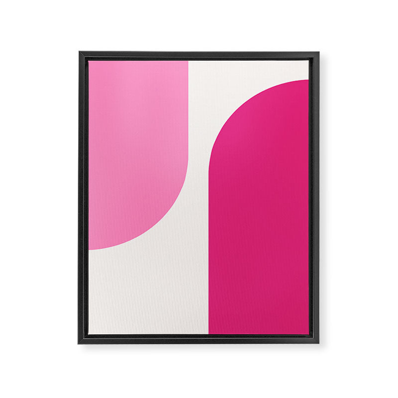 Modern Minimal Arch Abstract XCIII Framed Canvas Print Gallery Image 6