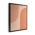 Modern Minimal Arch Abstract XI Framed Canvas Print Gallery Image 2