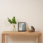 Modern Minimal Arch Abstract XII Framed Canvas Print Gallery Image 4