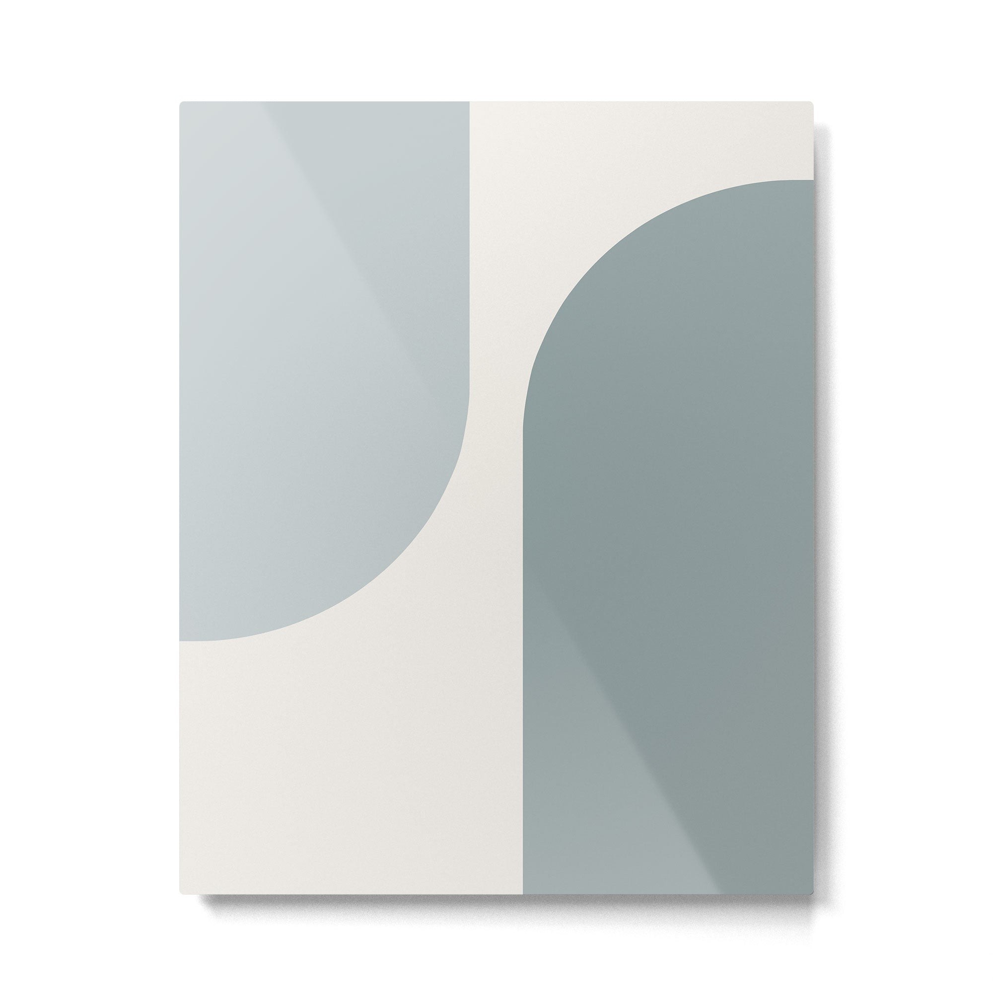 Modern Minimal Arch Abstract XII Metal Print Gallery Image 4