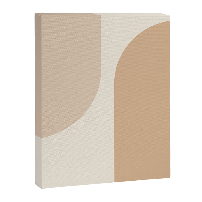 Modern Minimal Arch Abstract XIX Canvas Print Gallery Image 1