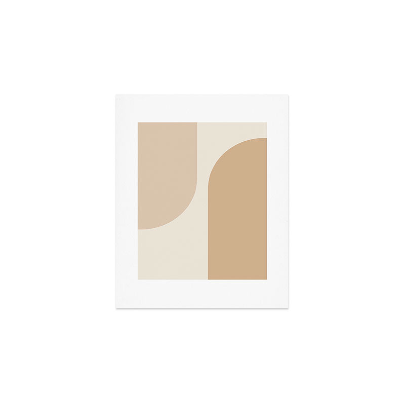 Modern Minimal Arch Abstract XIX Art Print Gallery Image 1