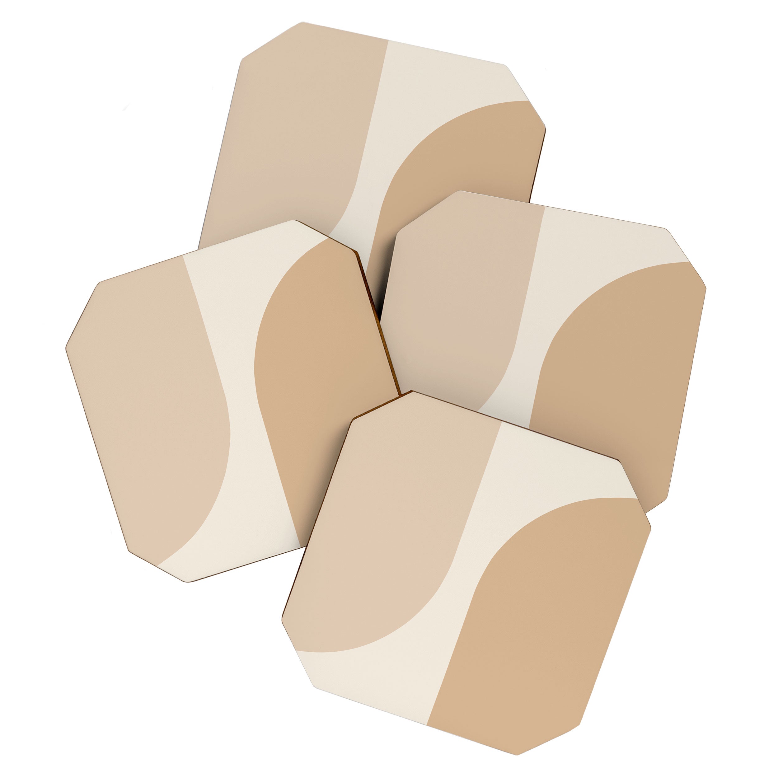 Modern Minimal Arch Abstract XIX Coaster Gallery Image 1