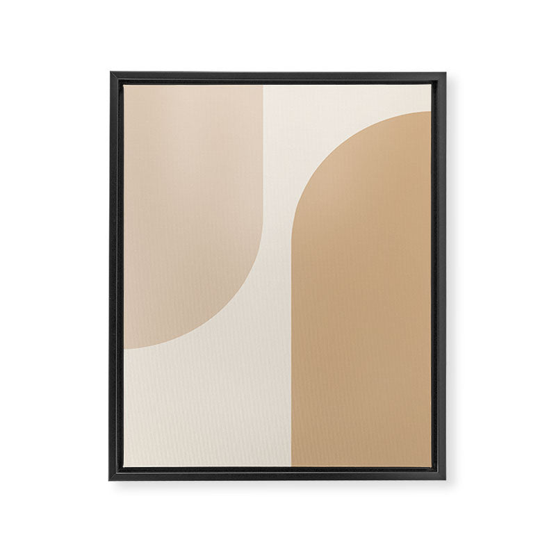 Modern Minimal Arch Abstract XIX Framed Canvas Print Gallery Image 6