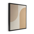 Modern Minimal Arch Abstract XIX Framed Canvas Print Gallery Image 2