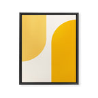 Modern Minimal Arch Abstract XLIV Framed Canvas Print Gallery Image 6