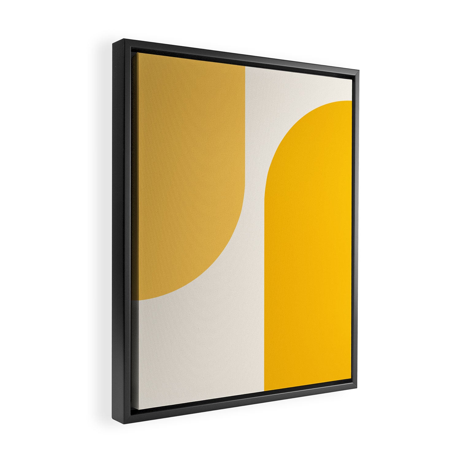 Modern Minimal Arch Abstract XLIV Framed Canvas Print Gallery Image 2