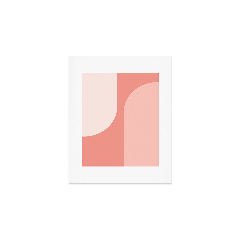 Modern Minimal Arch Abstract XLVI Art Print Gallery Image 1
