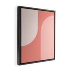Modern Minimal Arch Abstract XLVI Framed Canvas Print Gallery Image 2