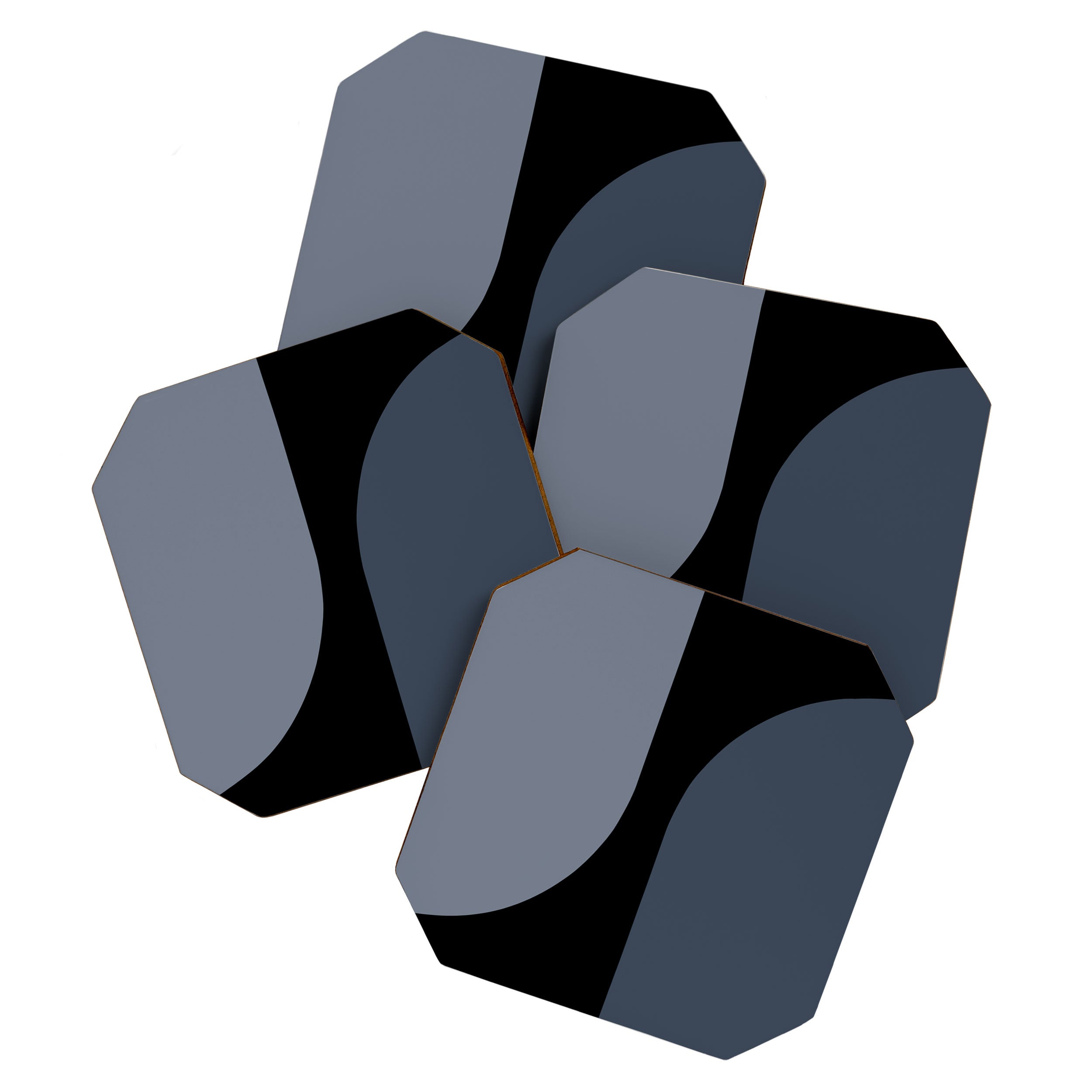 Modern Minimal Arch Abstract XV Coaster Gallery Image 1