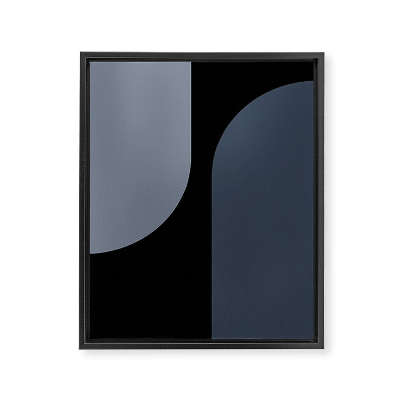 Modern Minimal Arch Abstract XV Framed Canvas Print Gallery Image 6