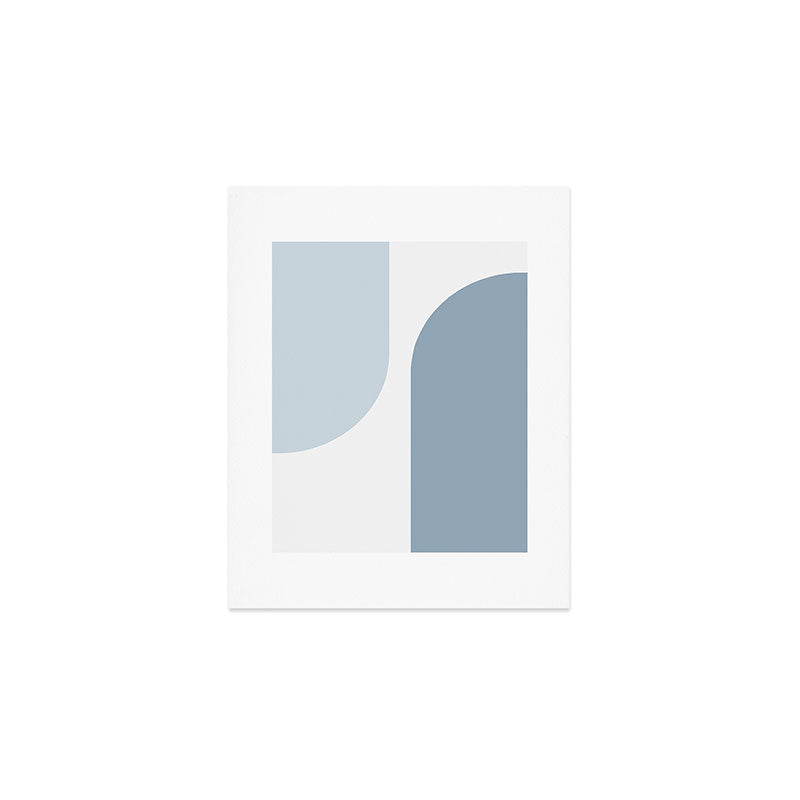 Modern Minimal Arch Abstract XXV Art Print Gallery Image 1