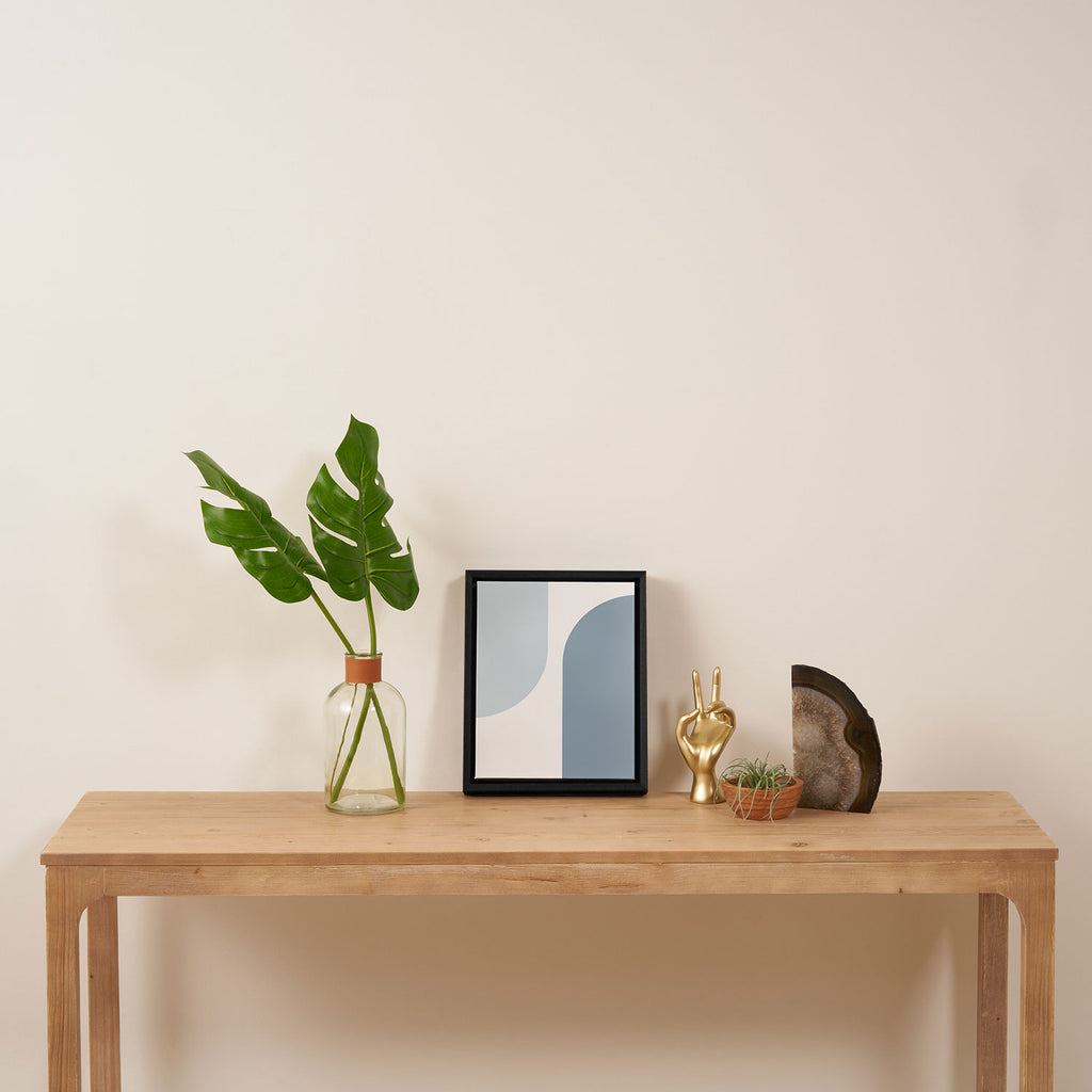 Modern Minimal Arch Abstract XXV Framed Canvas Print Gallery Image 4