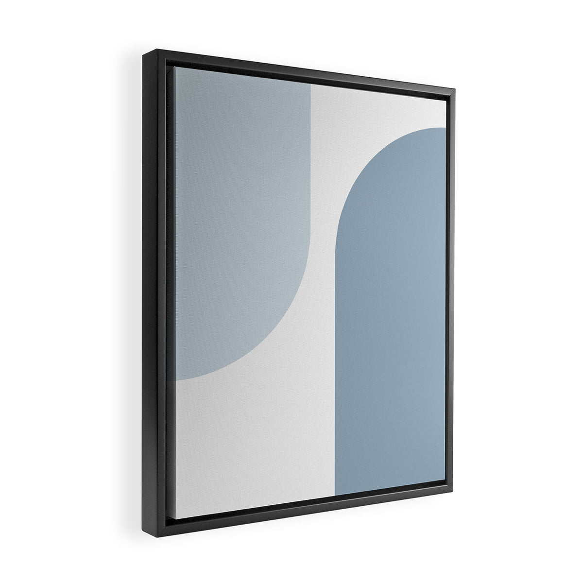 Modern Minimal Arch Abstract XXV Framed Canvas Print Gallery Image 2