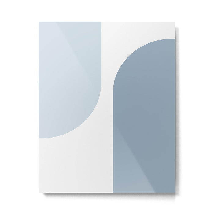 Modern Minimal Arch Abstract XXV Metal Print Gallery Image 1