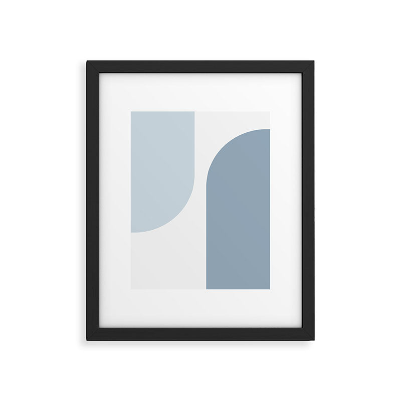 Modern Minimal Arch Abstract XXV Framed Art Print Gallery Image 5