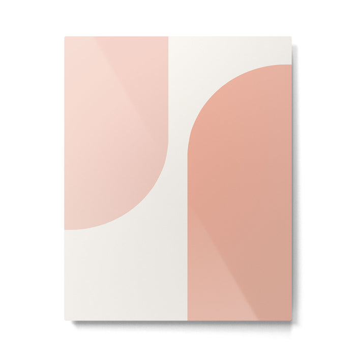 Modern Minimal Arch Abstract XXXI Metal Print Gallery Image 1