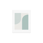 Modern Minimal Arch Abstract XXXV Art Print Gallery Image 1