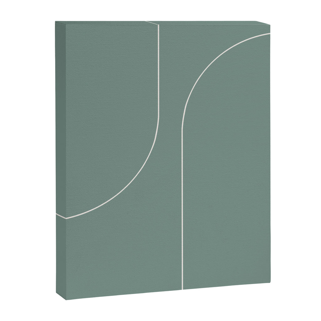 Modern Minimal Line Abstract XXIV Canvas Print Gallery Image 6