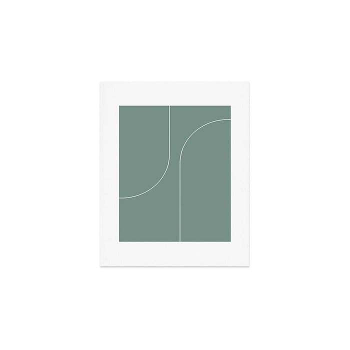 Modern Minimal Line Abstract XXIV Art Print Gallery Image 1