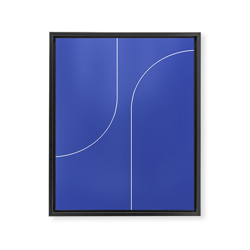 Modern Minimal Line Abstract I Framed Canvas Print Gallery Image 6