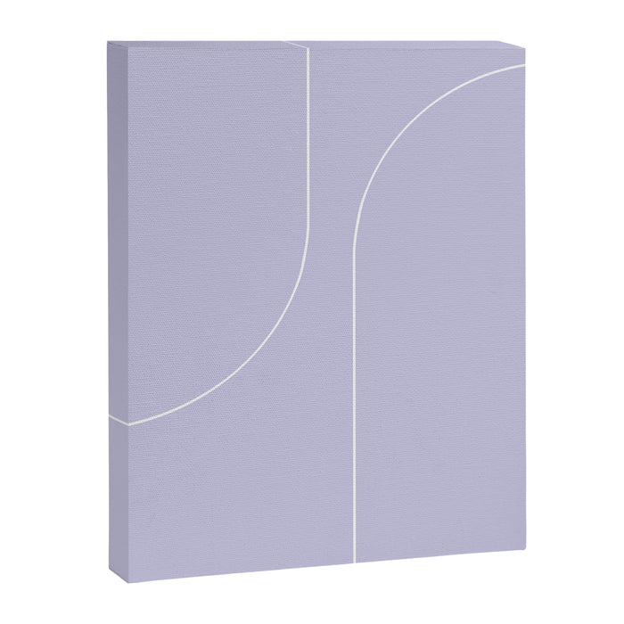 Modern Minimal Line Abstract V Canvas Print Gallery Image 1