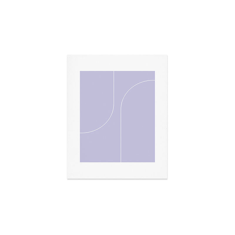 Modern Minimal Line Abstract V Art Print Gallery Image 1