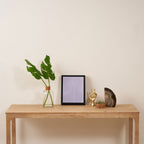 Modern Minimal Line Abstract V Framed Canvas Print Gallery Image 4