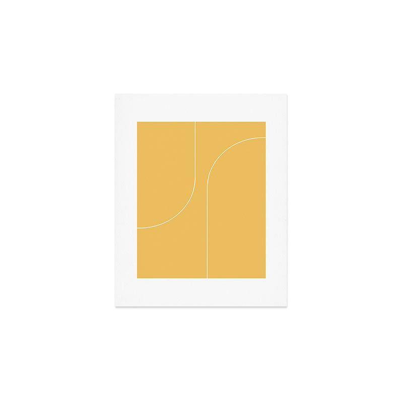 Modern Minimal Line Abstract VI Art Print Gallery Image 1