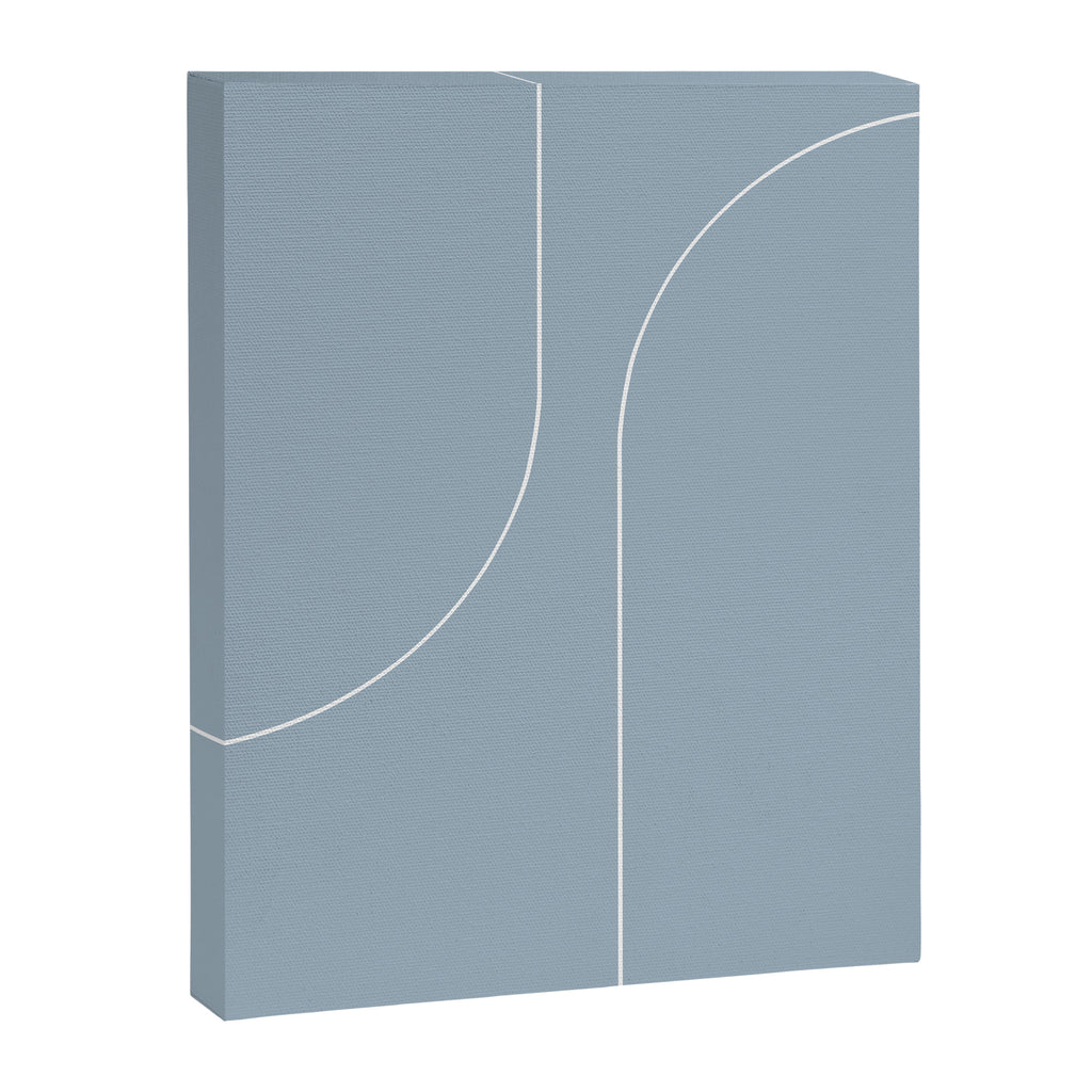 Modern Minimal Line Abstract XIII Canvas Print Gallery Image 6