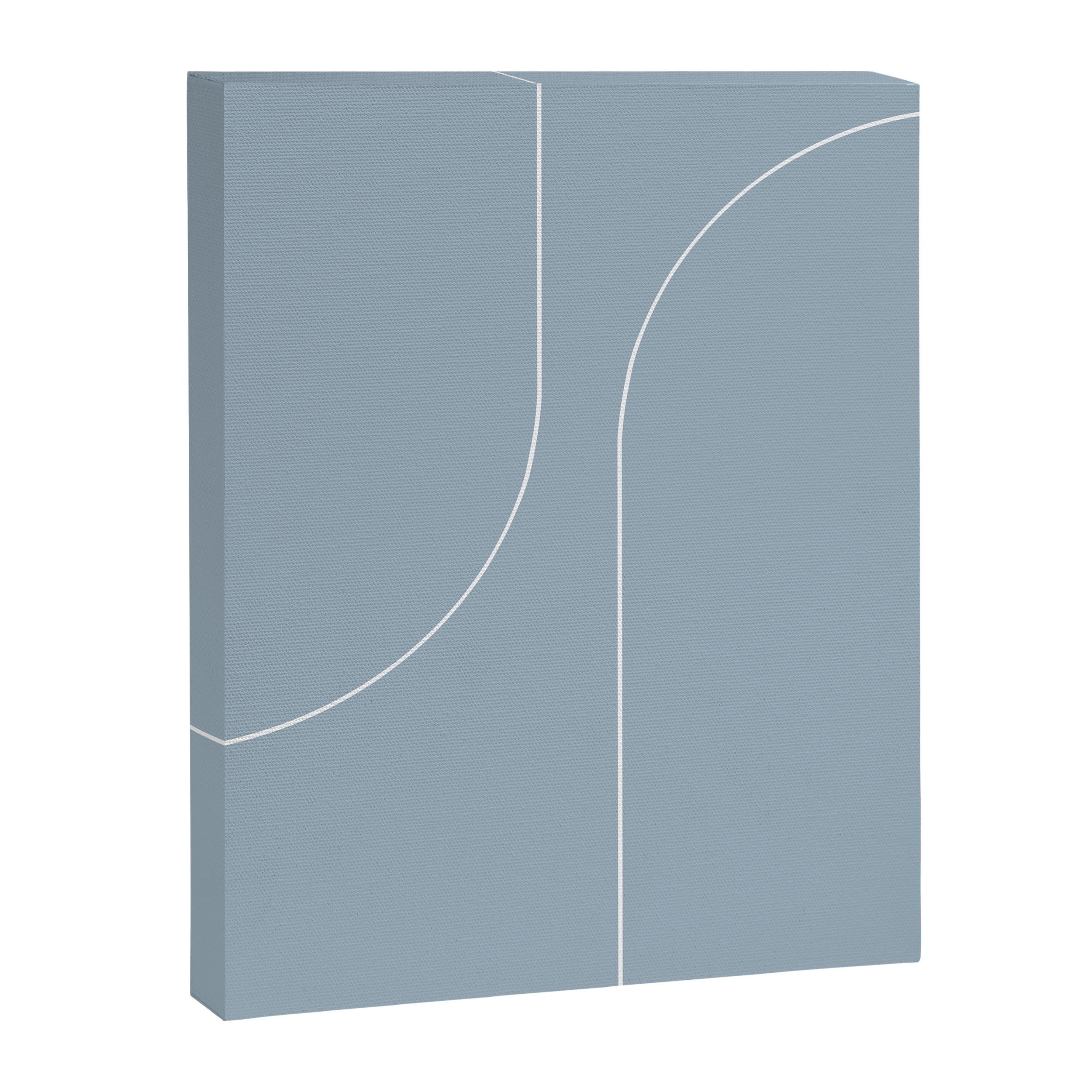 Modern Minimal Line Abstract XIII Canvas Print Gallery Image 6