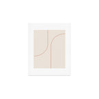 Modern Minimal Line Abstract XXVI Art Print Gallery Image 1