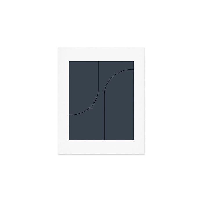 Modern Minimal Line Abstract XXXI Art Print Gallery Image 1