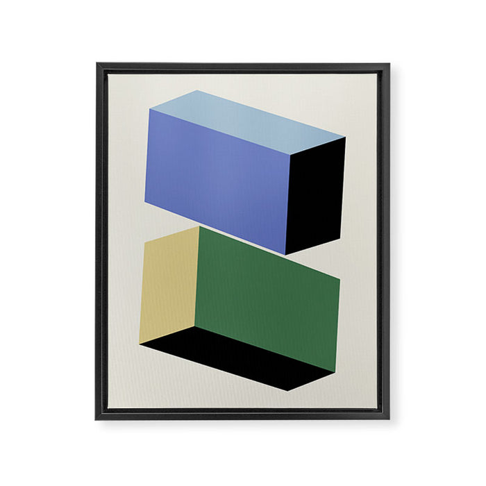 Modernist Objects I Framed Canvas Print Gallery Image 1