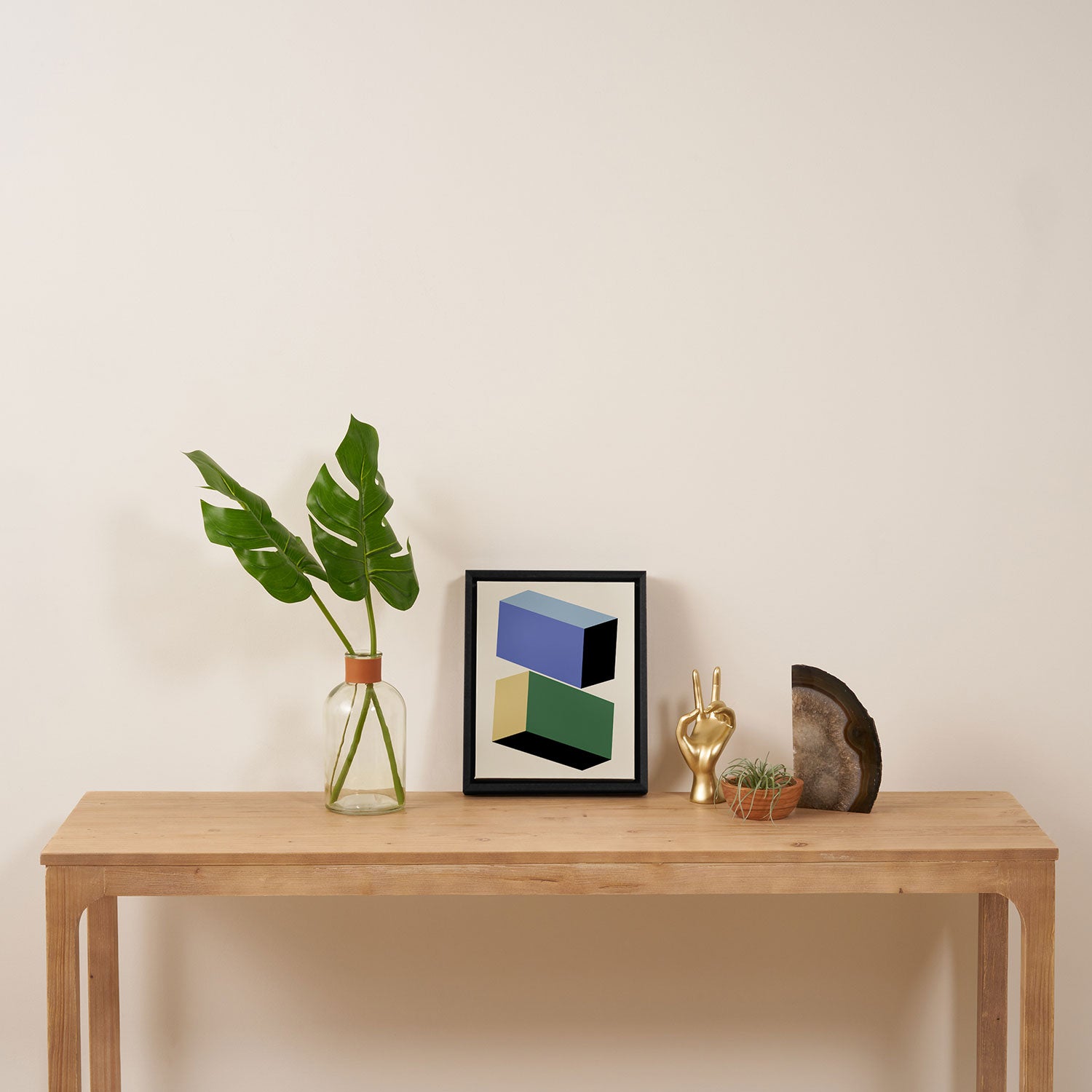 Modernist Objects I Framed Canvas Print Gallery Image 4