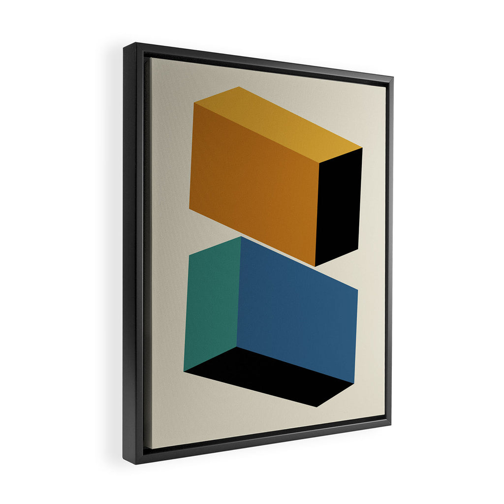 Modernist Objects III Framed Canvas Print Gallery Image 2