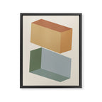 Modernist Objects IX Framed Canvas Print Gallery Image 6