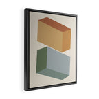 Modernist Objects IX Framed Canvas Print Gallery Image 2