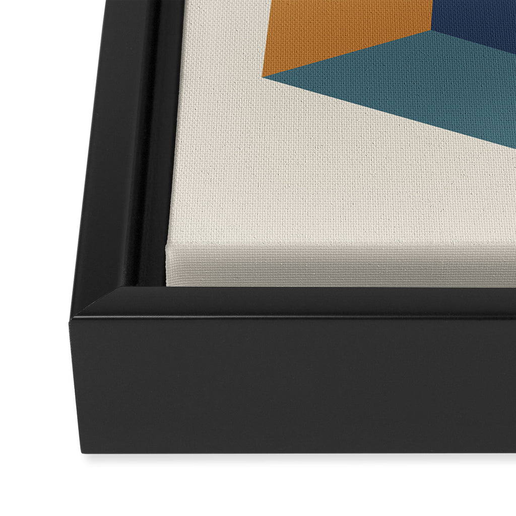 Modernist Objects VII Framed Canvas Print Gallery Image 3