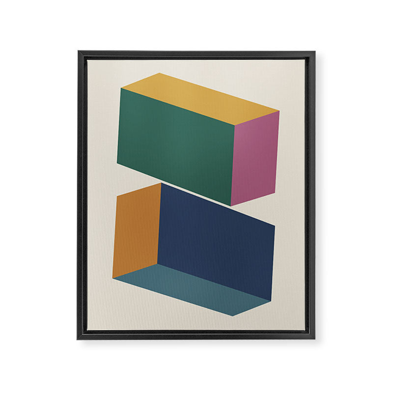 Modernist Objects VII Framed Canvas Print Gallery Image 6