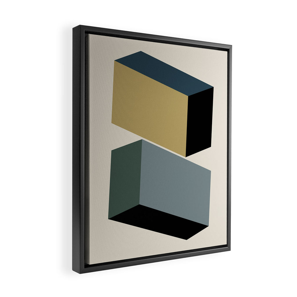 Modernist Objects X Framed Canvas Print Gallery Image 2