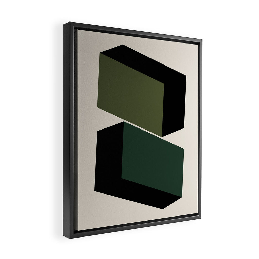 Modernist Objects XI Framed Canvas Print Gallery Image 2