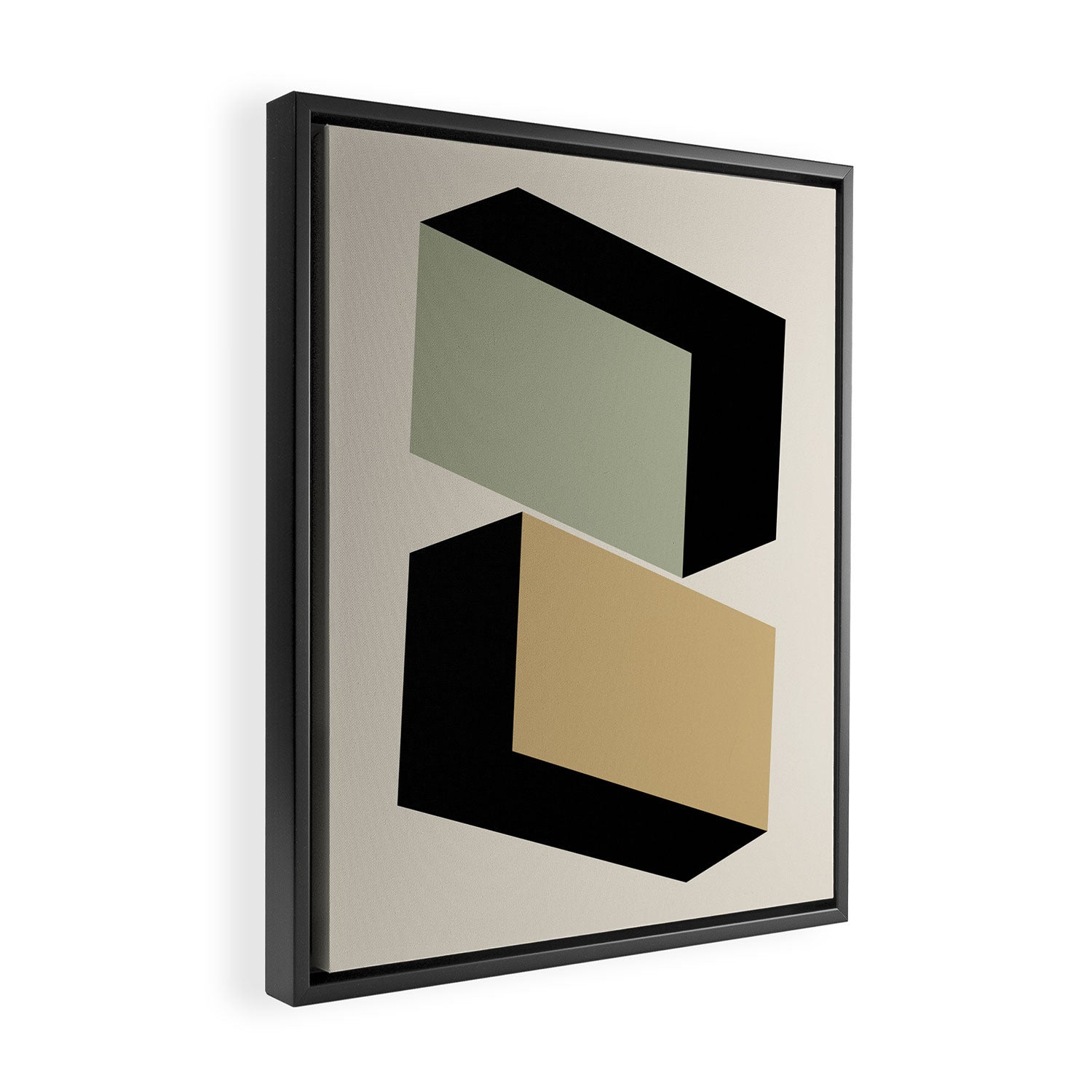 Modernist Objects XII Framed Canvas Print Gallery Image 2