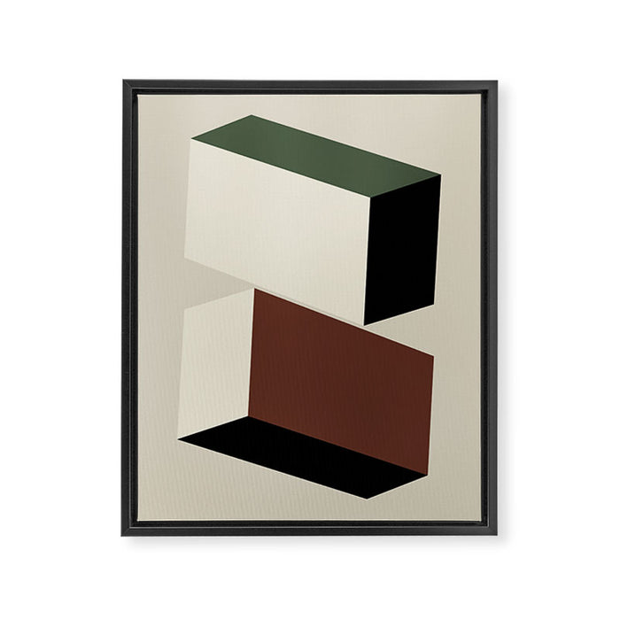 Modernist Objects XIII Framed Canvas Print Gallery Image 1