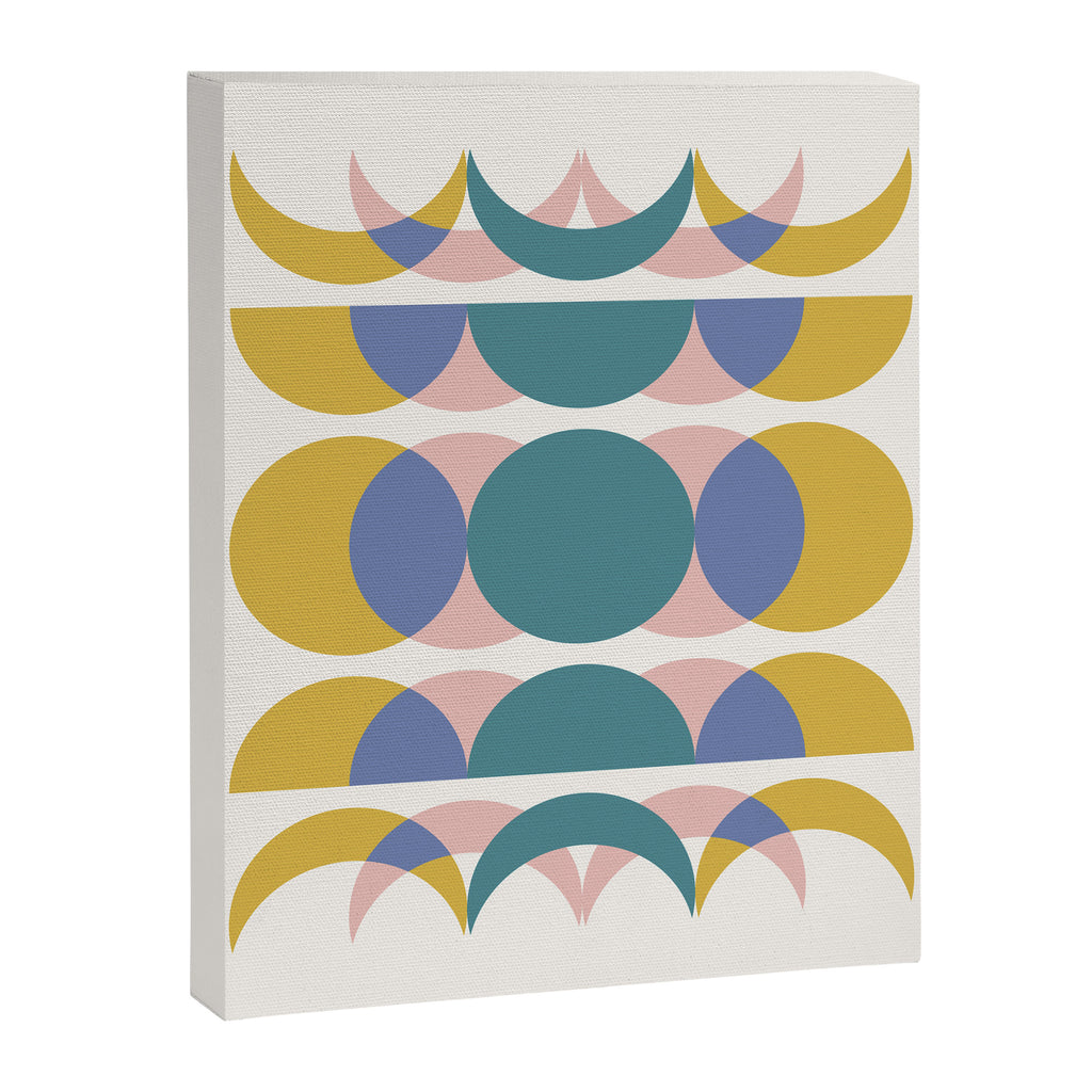 Moon Phases Abstract I Canvas Print Gallery Image 6