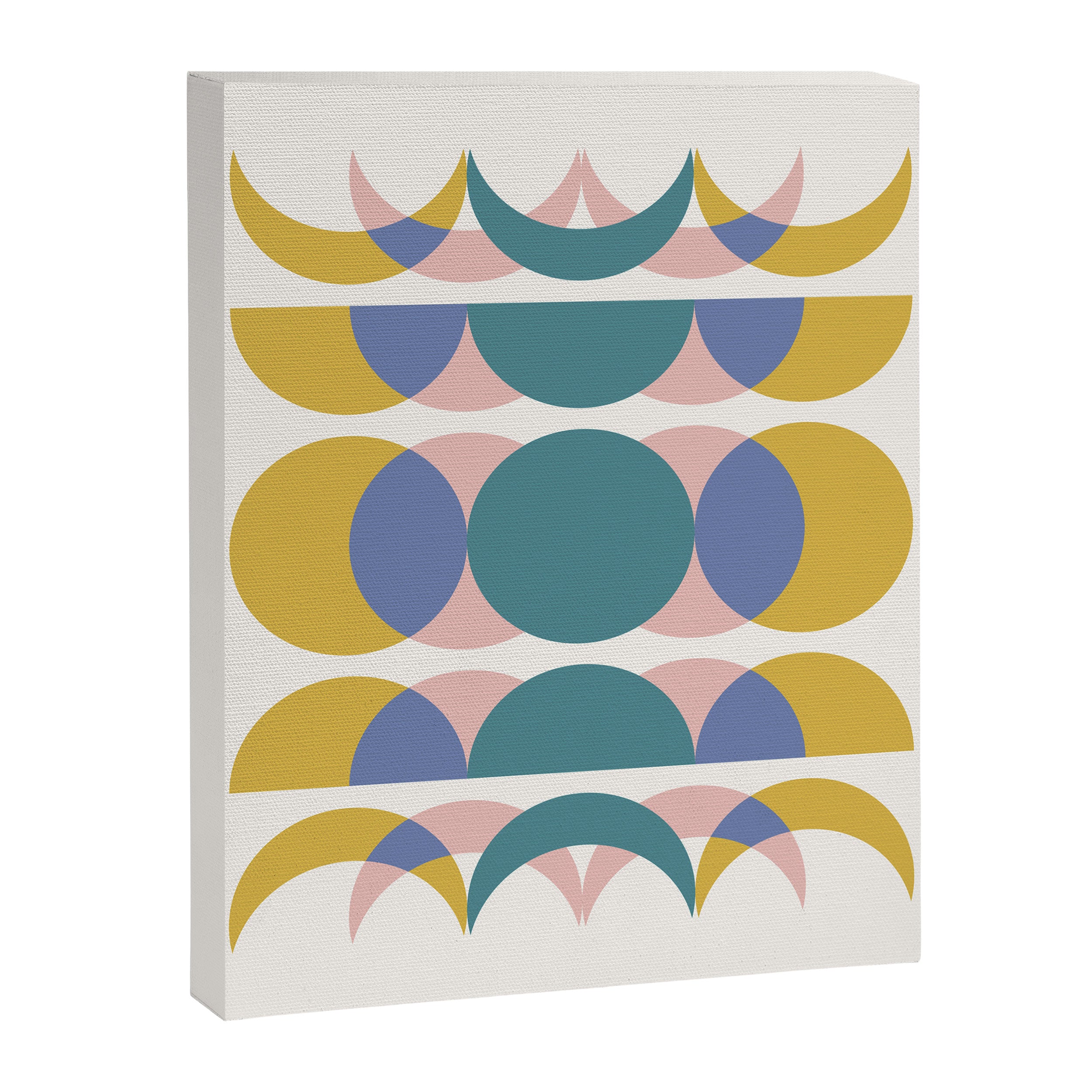 Moon Phases Abstract I Canvas Print Gallery Image 6